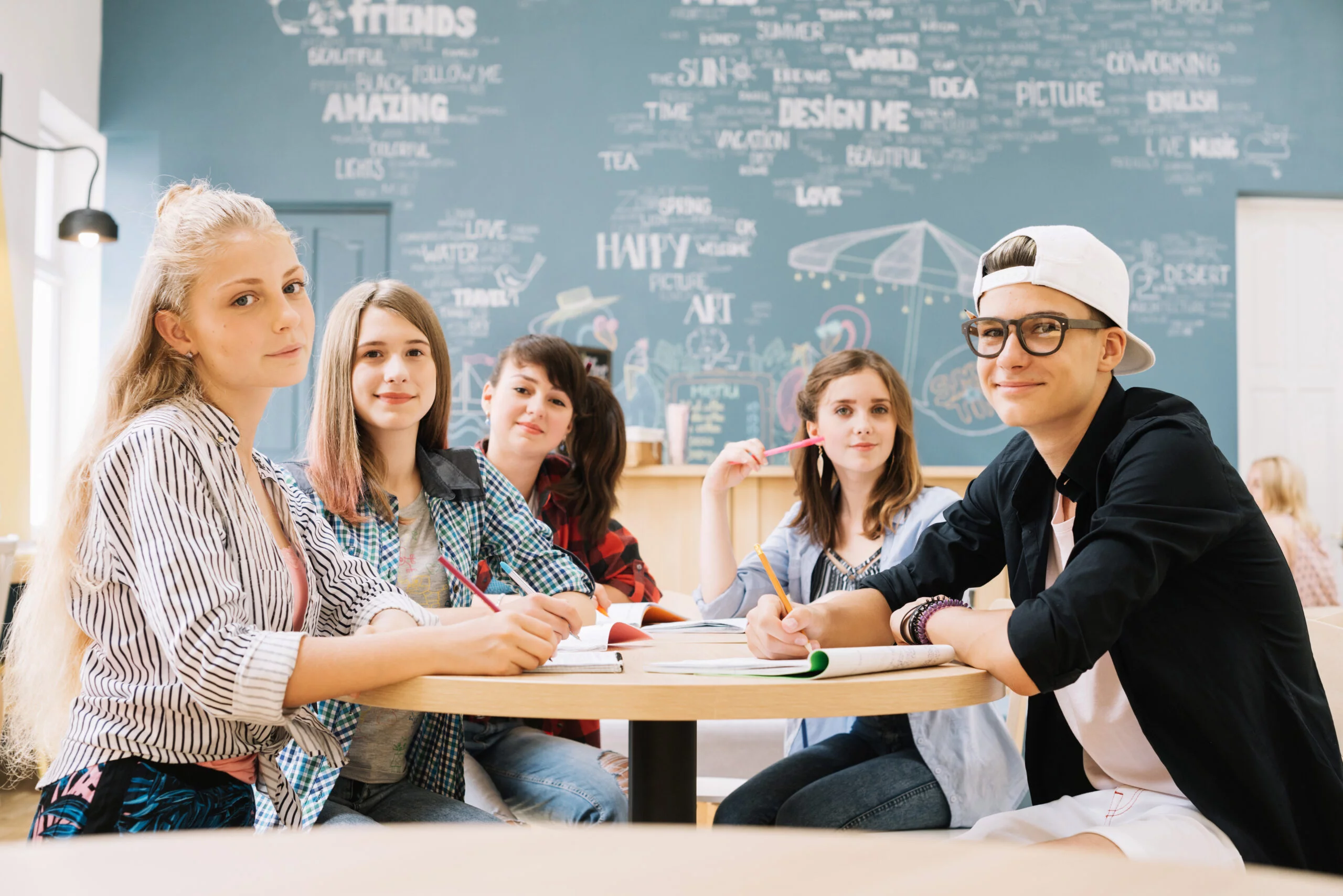 Gruppe von Studenten