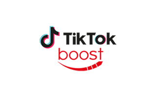 TikTok boost Logo
