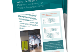Work-Life-Balance Maßnahmen für Personaler